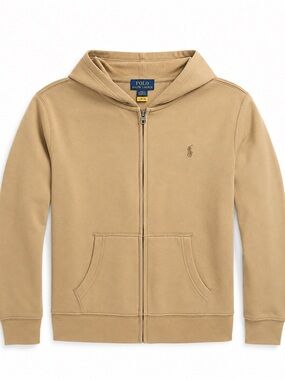 Polo by Ralph Lauren Kids Beige Hoodie camel color size 8
